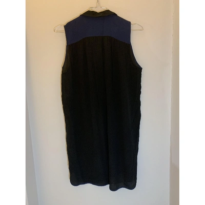 Pre-owned Emma Cook Blue Silk Dress