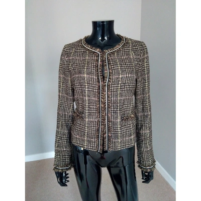 GERARD DAREL Pre-owned Wool Jacket In Brown