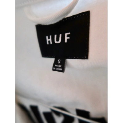 Pre-owned Huf White Cotton Top