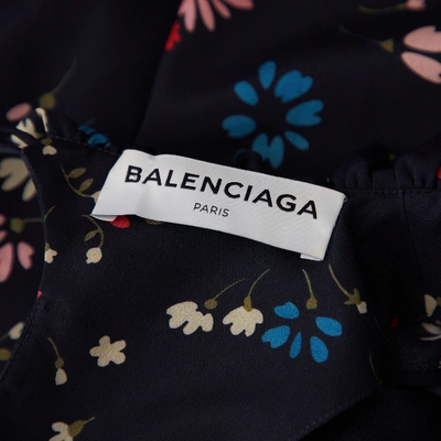 Pre-owned Balenciaga Mid-length Dress In Blue