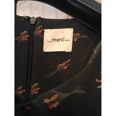 Pre-owned Merci Mini Dress In Anthracite