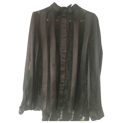 Pre-owned Alexis Mabille Shirt In Black