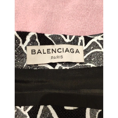 Pre-owned Balenciaga Mini Skirt In Black