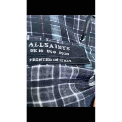 Pre-owned Allsaints Silk Dress