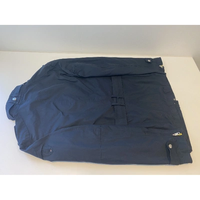 Pre-owned Tommy Hilfiger Blue Coat