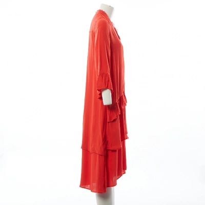Pre-owned Lala Berlin Mid-length Dress In Red