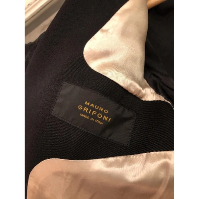 Pre-owned Mauro Grifoni Wool Jacket In Black