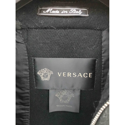 Pre-owned Versace Wool Coat In Other