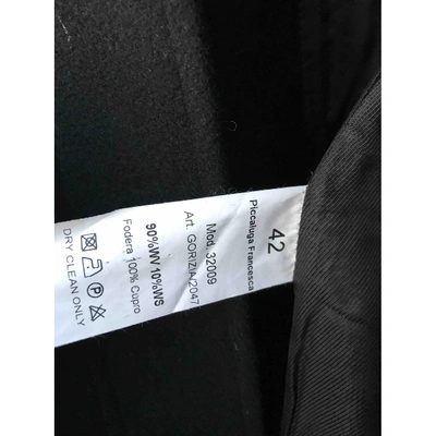 Pre-owned Versace Wool Coat In Other