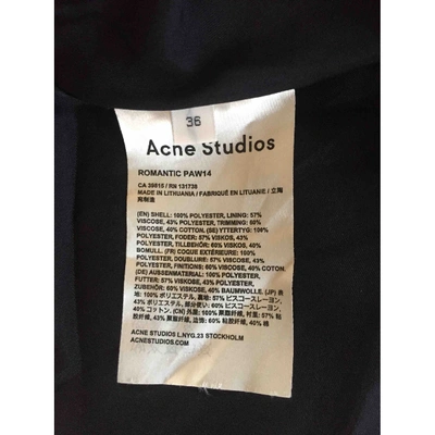 Pre-owned Acne Studios Purple Skirt