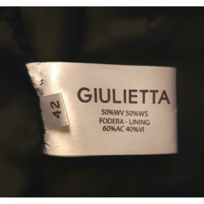 Pre-owned Giulietta Black Wool Coat