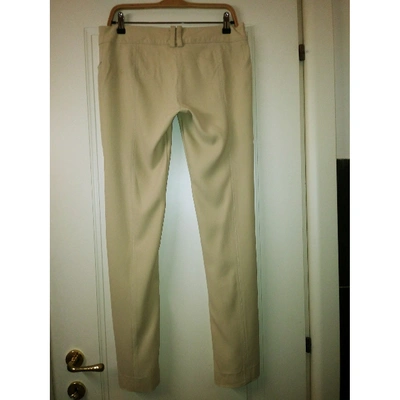 Pre-owned Patrizia Pepe Straight Pants In Other