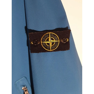 Pre-owned Stone Island Jacket In Blue