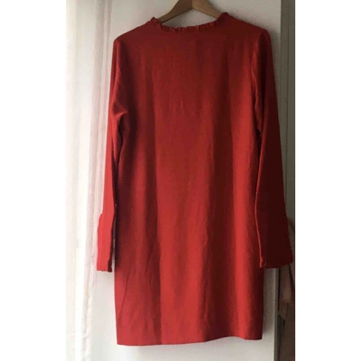 Pre-owned Essentiel Antwerp Mid-length Dress In Red