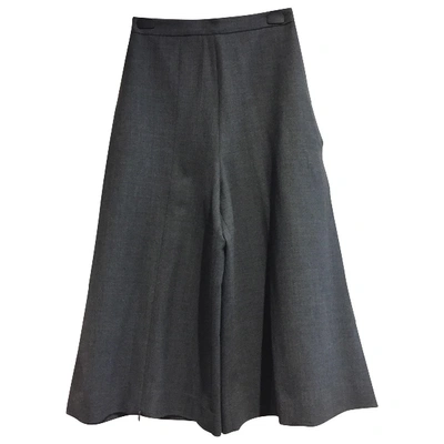 Pre-owned Chalayan Trousers In Grey | ModeSens