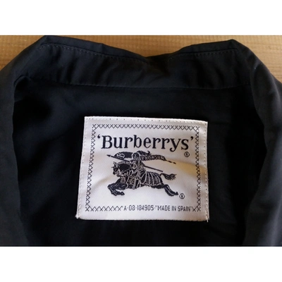 Pre-owned Burberry Short Vest In Black