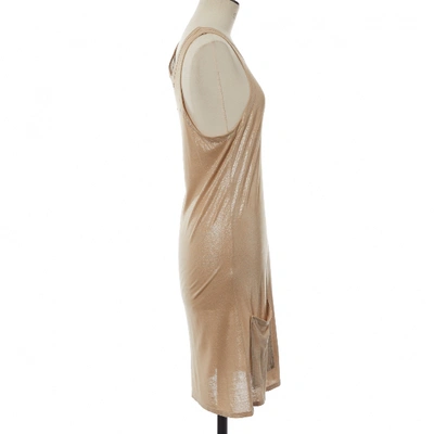 Pre-owned Stella Mccartney Mid-length Dress In Gold