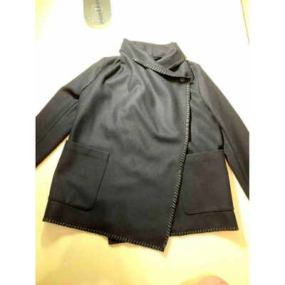 Pre-owned Allsaints Wool Jacket In Black