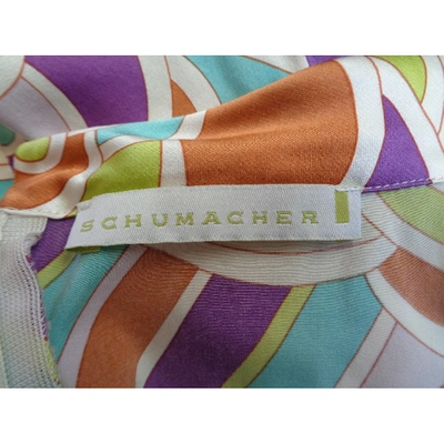 Pre-owned Schumacher Multicolour Silk  Top