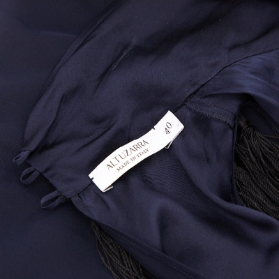Pre-owned Altuzarra Silk Waistcoat In Blue