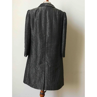 Pre-owned Dolce & Gabbana Wool Coat In Brown