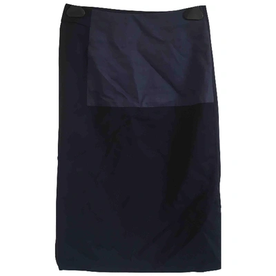 Pre-owned Stephan Schneider Blue Wool Skirt