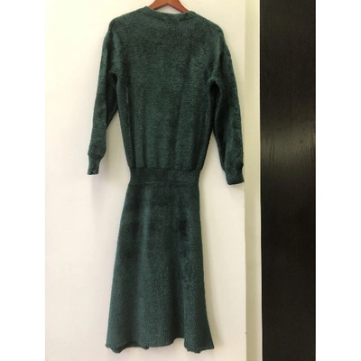 Pre-owned Balenciaga Mid-length Dress In Green