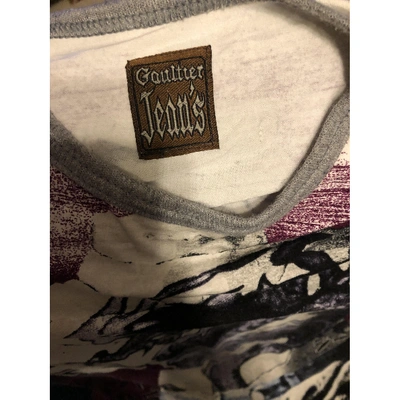 Pre-owned Jean Paul Gaultier Wool Top In Grey