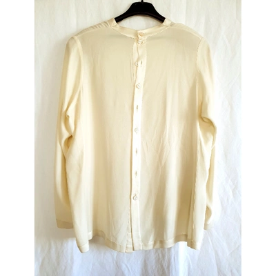 Pre-owned Marc Jacobs Silk Tunic In Beige