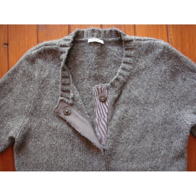 Pre-owned Marella Grey Wool Knitwear