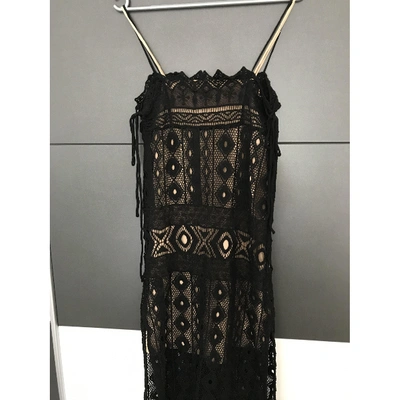 Pre-owned Jen's Pirate Booty Mid-length Dress In Black
