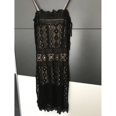 Pre-owned Jen's Pirate Booty Mid-length Dress In Black