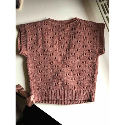 Pre-owned Philosophy Di Alberta Ferretti Pink Wool Knitwear