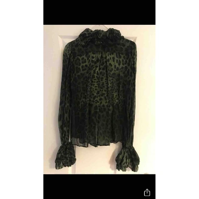 Pre-owned Dolce & Gabbana Silk Blouse In Other