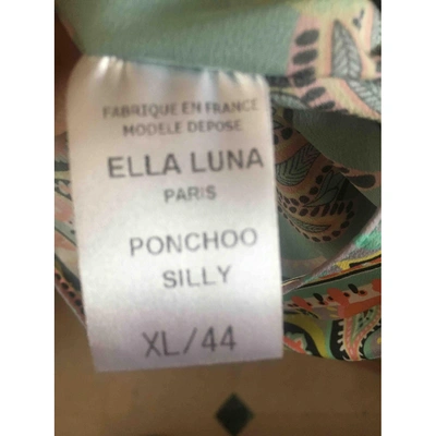 Pre-owned Ella Luna Green Polyester Top