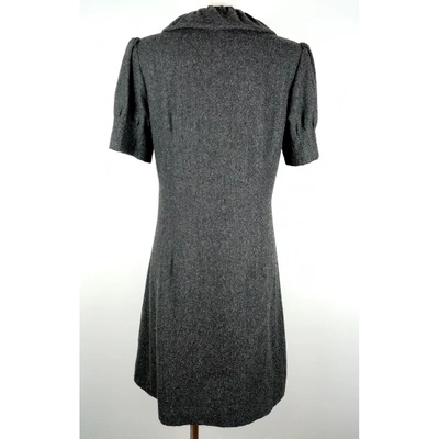 Pre-owned Marc Jacobs Wool Mid-length Dress In Grey