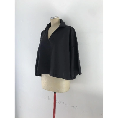 Pre-owned Liviana Conti Black Polyester Top