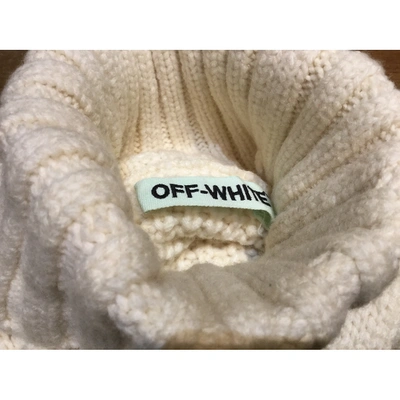 Pre-owned Off-white Wool Knitwear