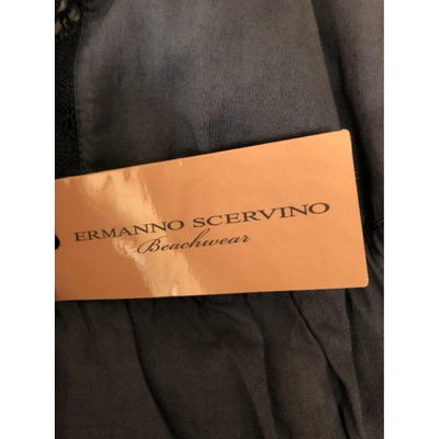 Pre-owned Ermanno Scervino Vest In Blue