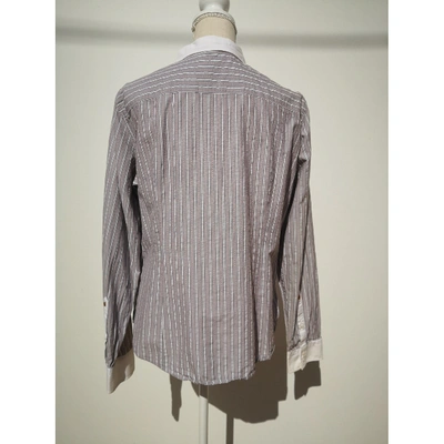 Pre-owned Burberry Shirt In Grey