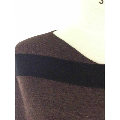 Pre-owned Dries Van Noten Wool Jumper In Brown