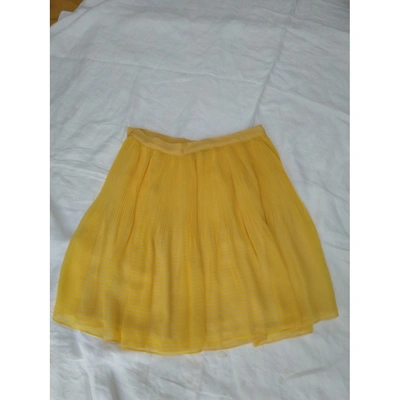 Pre-owned French Connection Yellow Skirt