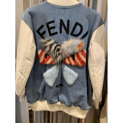 Pre-owned Fendi Multicolour Fur Jacket
