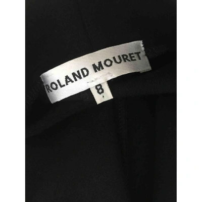 Pre-owned Roland Mouret Mid-length Dress In Black