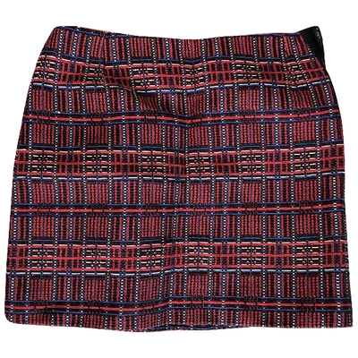 Pre-owned Claudie Pierlot Mini Skirt In Multicolour
