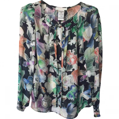 Pre-owned Chloé Silk Blouse In Multicolour