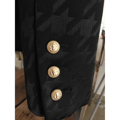 Pre-owned Balmain Suit Jacket In Black