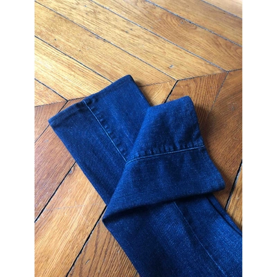 Pre-owned Current Elliott Blue Denim - Jeans Jeans