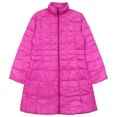 Pre-owned Moncler Long Pink Coat