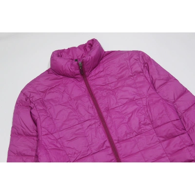 Pre-owned Moncler Long Pink Coat